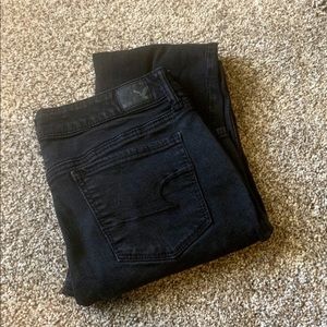 American Eagle Black skinny jeans